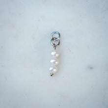 Load image into Gallery viewer, Triple Pearl Charm