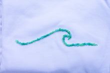 Load image into Gallery viewer, White Ocean Wave Crewneck