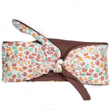 Load image into Gallery viewer, Cocoa Plum & Rainforest Cheetah BUGALOO Top