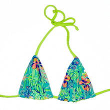 Load image into Gallery viewer, Tutti Fruitti & Neon Yellow SAPODILLA Top