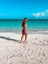 Load image into Gallery viewer, Hawaiian Hibiscus & Bright Coral SEASTAR Top