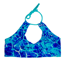 Load image into Gallery viewer, Aqua Turtle Tail & Blue Haven SURF Top