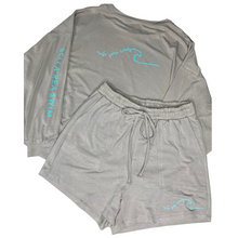 Load image into Gallery viewer, Mocha Make Some Waves Lounge Shorts