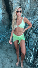Load image into Gallery viewer, Lime ALOHA Skirt
