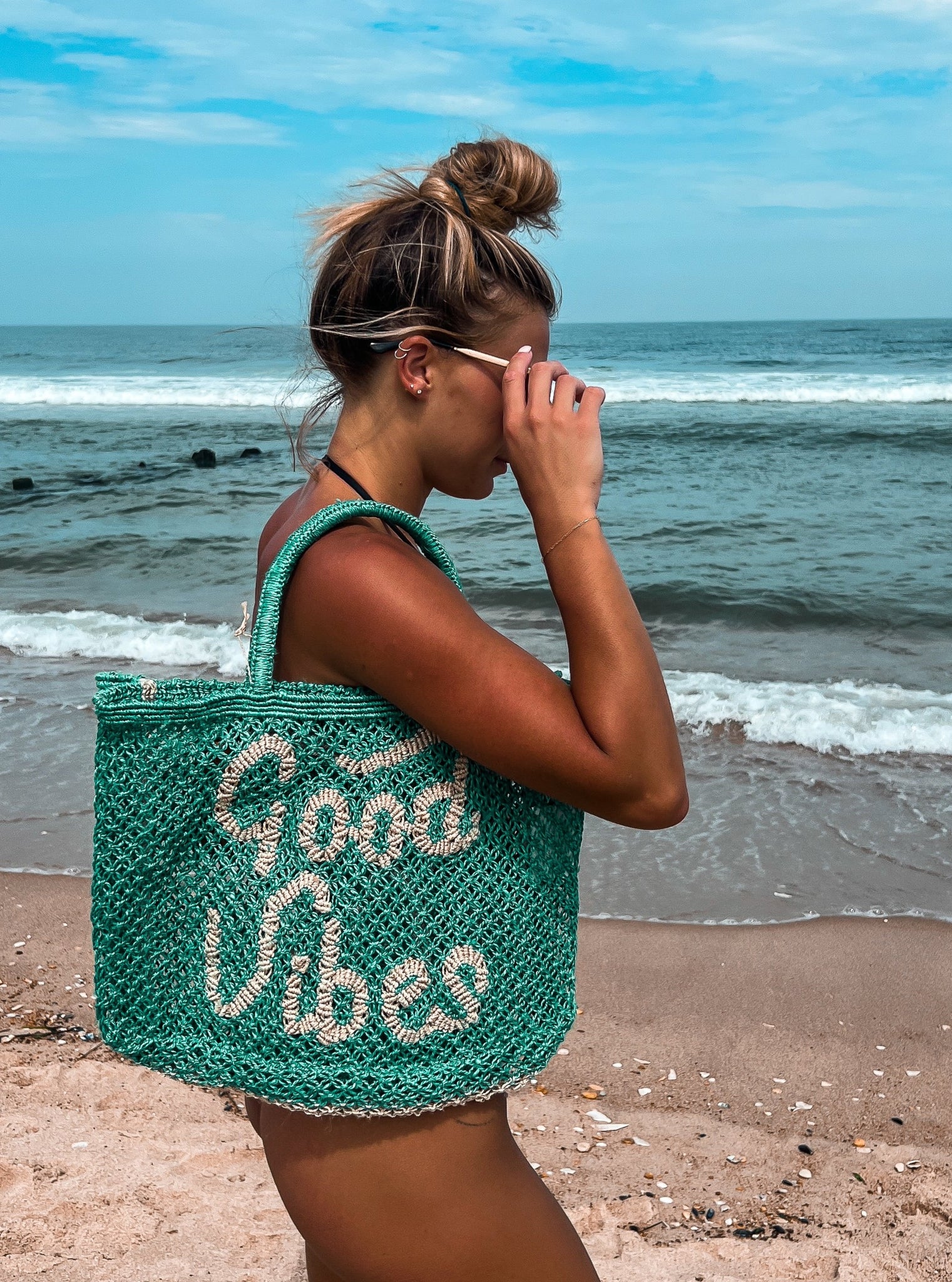 Good vibes beach bag Outlet