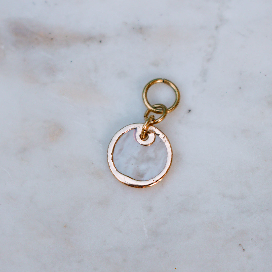 Capiz Shell Charm
