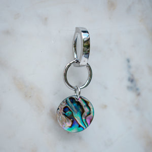 Abalone Coin Charm