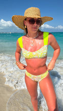 Load image into Gallery viewer, Sea Fleur &amp; Lime HAVANA Top
