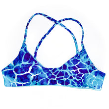 Load image into Gallery viewer, Aqua Turtle Tail &amp; Blue Haven MALIBU Top
