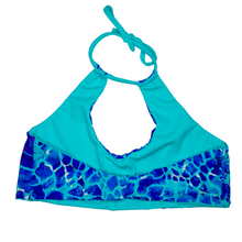 Load image into Gallery viewer, Aqua Turtle Tail &amp; Blue Haven SURF Top
